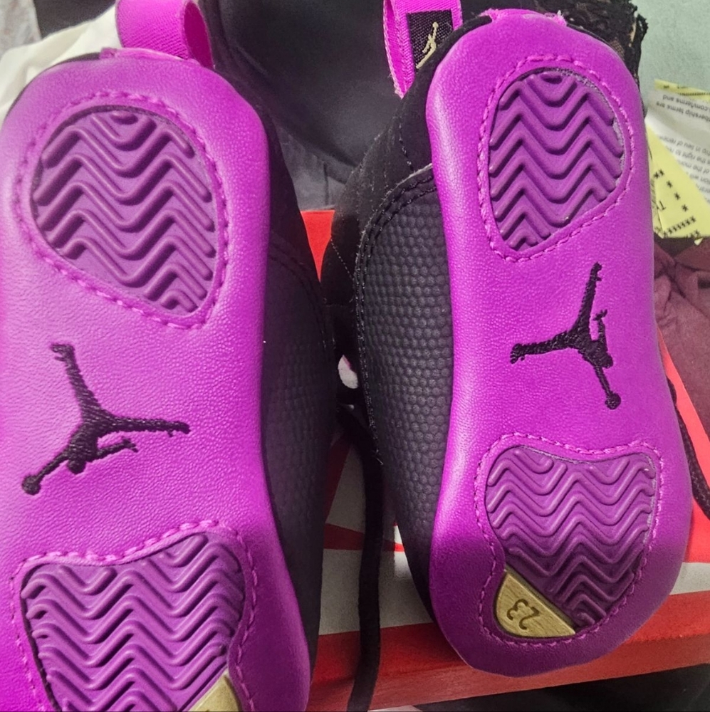 Jordan 12 Infant CB Hyper - Picture 2 of 6